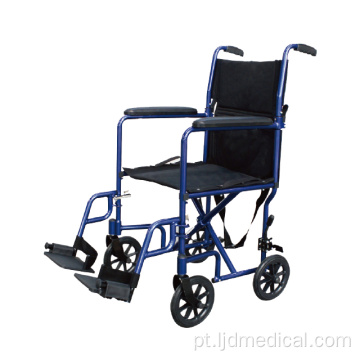 Cadeira de rodas manual não elétrica dobrável médica
